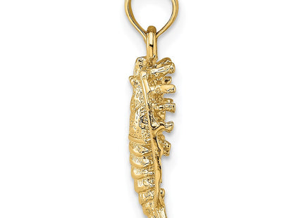 14K gold charm, alternate view