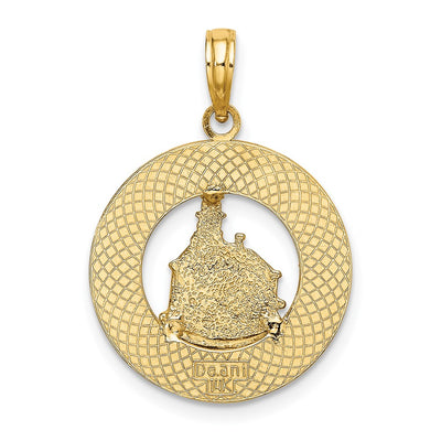 14K BLOCK ISLAND, RI w/ Lighthouse Charm
