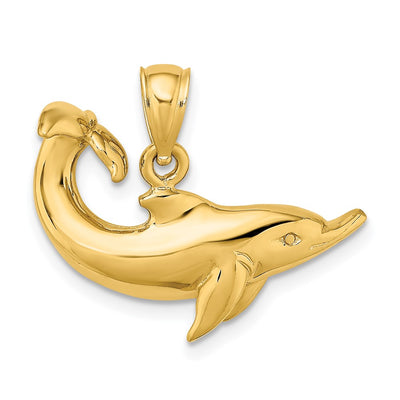 14K gold charm