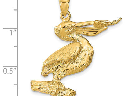 14K gold starfish charm, another view