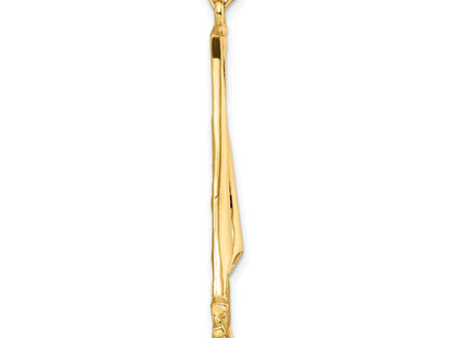 14k Yellow Gold Pendants Style K8092 - Classique Jewelry Inc.