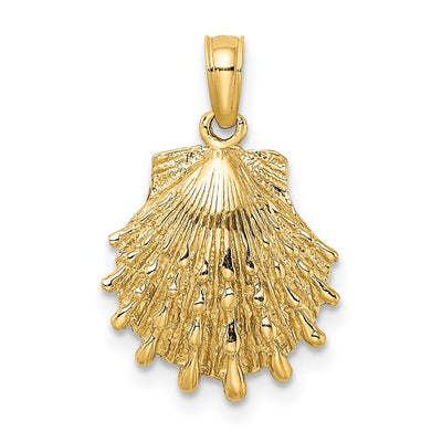 14K gold paw charm