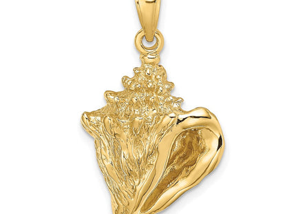 14K Conch Shell Charm (Style K8129)