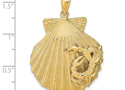 14k Yellow Gold Pendants Style K8152 - Classique Jewelry Inc.