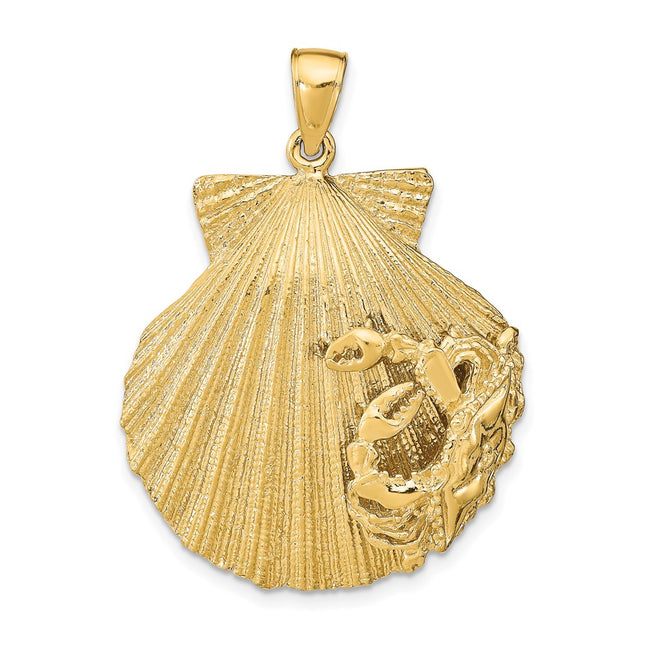 14k Yellow Gold Pendants Style K8152 - Classique Jewelry Inc.