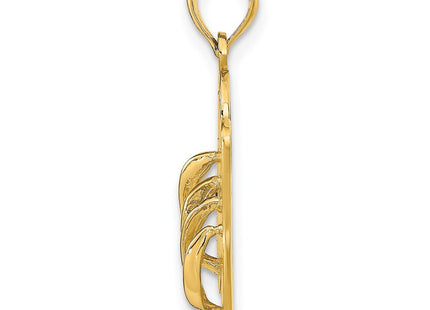 14k Yellow Gold Pendants Style K8177 - Classique Jewelry Inc.