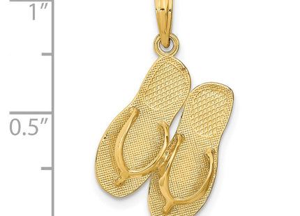 14k Yellow Gold Pendants Style K8177 - Classique Jewelry Inc.