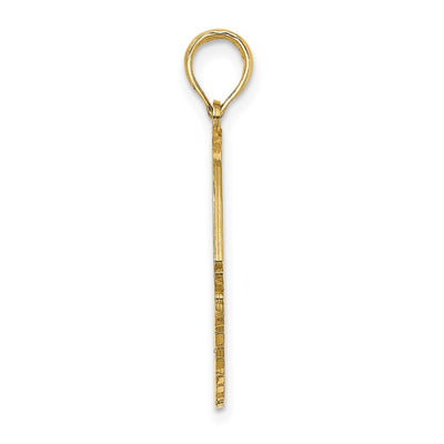 14K Polished ST. THOMAS Angelfish Charm