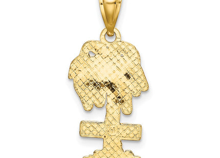 14k Yellow Gold Pendants Style K8201 - Classique Jewelry Inc.