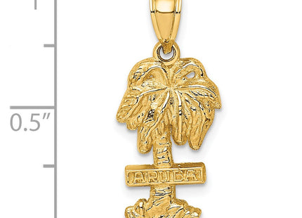 14k Yellow Gold Pendants Style K8201 - Classique Jewelry Inc.