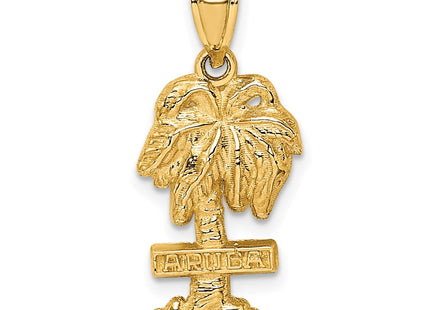 14k Yellow Gold Pendants Style K8201 - Classique Jewelry Inc.