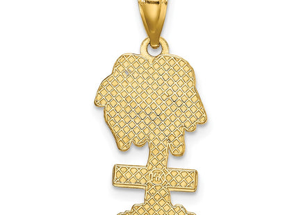14k Yellow Gold Jewelry Style K8203 - Classique Jewelry Inc.