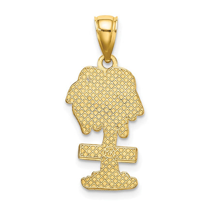 14k Yellow Gold Jewelry Style K8203 - Classique Jewelry Inc.