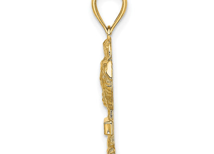 14k Yellow Gold Jewelry Style K8207 - Classique Jewelry Inc.