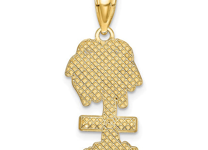 14k Yellow Gold Jewelry Style K8207 - Classique Jewelry Inc.