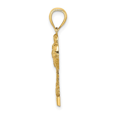 14K BARBADOS Palm Tree Charm