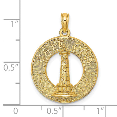 14K CAPE COD Lighthouse Charm