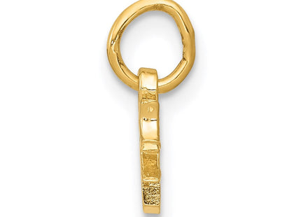 14K gold charm, alternate view