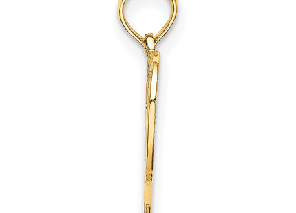 14k 20 in Heart Charm