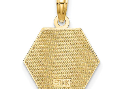 14K gold charm, further view