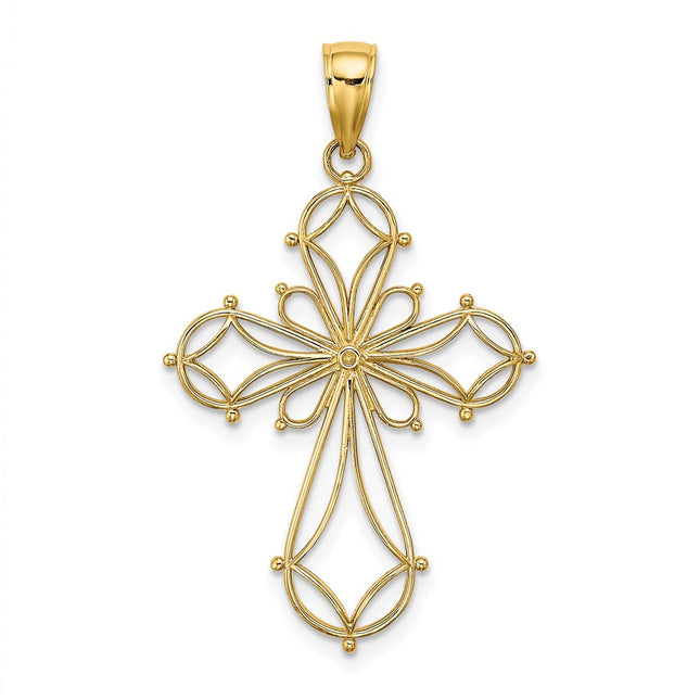 14k Yellow Gold Jewelry Style K8332 - Classique Jewelry Inc.