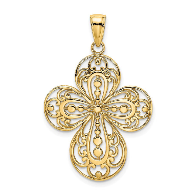 14k Yellow Gold Jewelry Style K8346 - Classique Jewelry Inc.