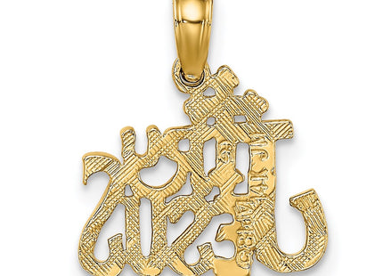 14k Yellow Gold Jewelry Style K8380 - Classique Jewelry Inc.