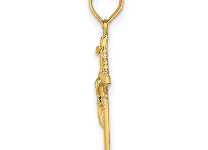 14k Yellow Gold Jewelry Style K8422 - Classique Jewelry Inc.