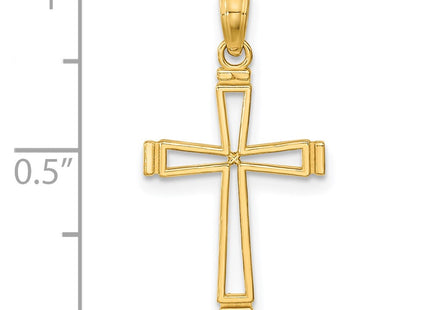 14k Yellow Gold Pendants Style K8429 - Classique Jewelry Inc.