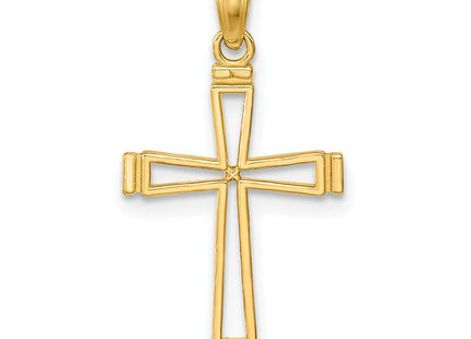 14k Yellow Gold Pendants Style K8429 - Classique Jewelry Inc.