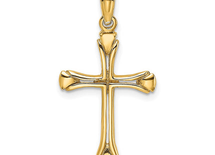 14k Yellow Gold Pendants Style K8430 - Classique Jewelry Inc.
