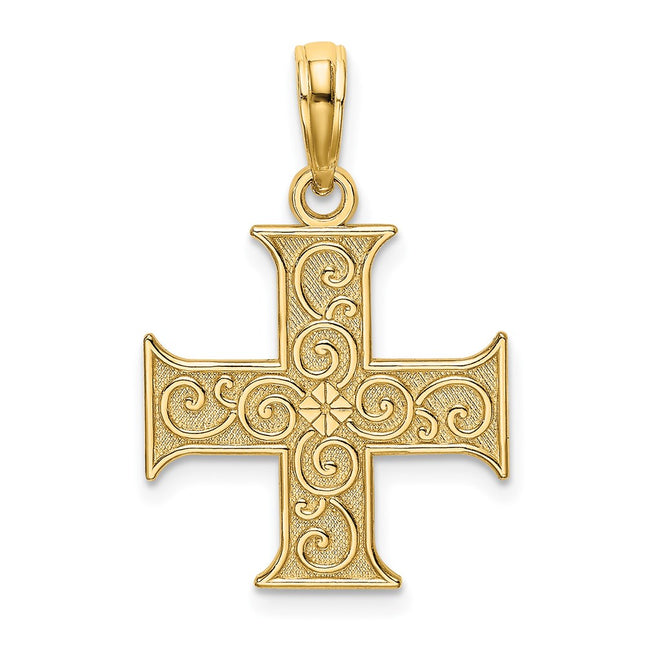 14k Yellow Gold Jewelry Style K8444 - Classique Jewelry Inc.