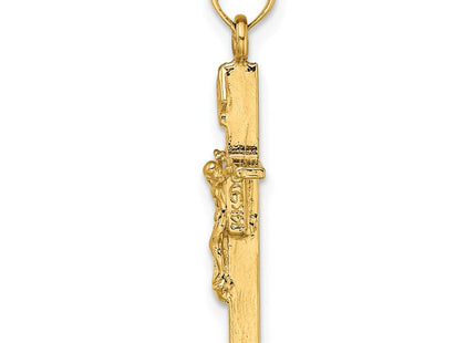 14K INRI Crucifix Charm (Style K8463)