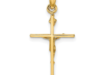 14K INRI Crucifix Charm (Style K8463)