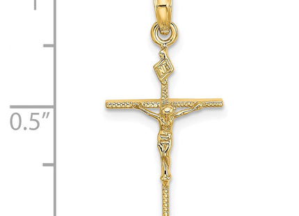 14K INRI Crucifix Charm (Style K8463)