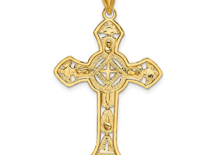 14k Yellow Gold Pendants Style K8473 - Classique Jewelry Inc.