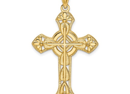 14k Yellow Gold Pendants Style K8473 - Classique Jewelry Inc.
