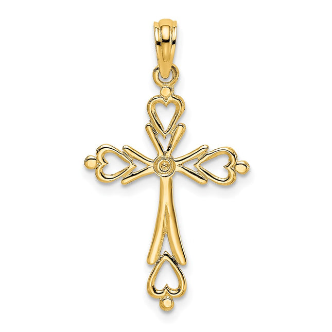 14k Yellow Gold Jewelry Style K8489 - Classique Jewelry Inc.