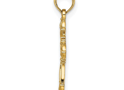14k Yellow Gold Jewelry Style K8492 - Classique Jewelry Inc.