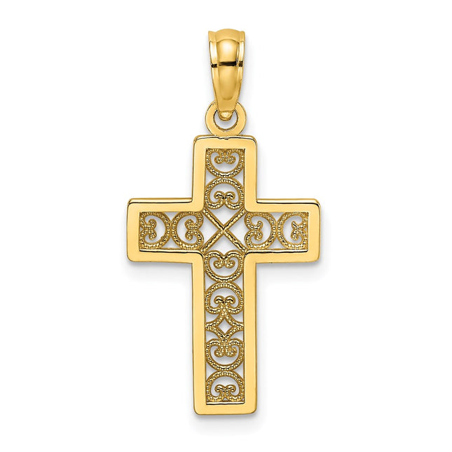 14k Yellow Gold Jewelry Style K8504 - Classique Jewelry Inc.
