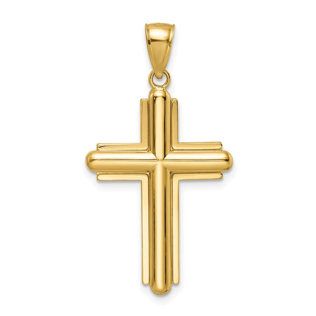 14k Yellow Gold Pendants Style K8536 - Classique Jewelry Inc.