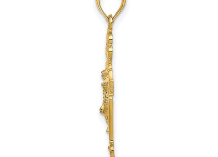 14k Yellow Gold Jewelry Style K8578 - Classique Jewelry Inc.