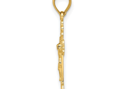 14k Yellow Gold Jewelry Style K8583 - Classique Jewelry Inc.
