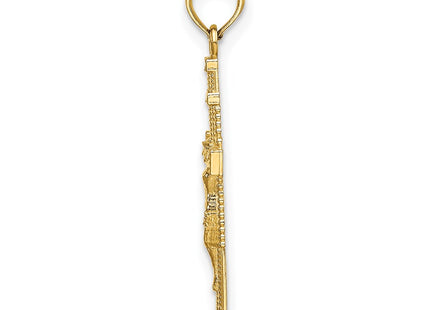 14k Yellow Gold Jewelry Style K8587 - Classique Jewelry Inc.