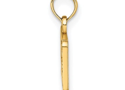 14K OBX NORTH CAROLINA License Plate Charm (Style K8645)