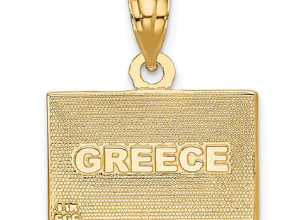 14k Yellow Gold Pendants Style K866 - Classique Jewelry Inc.