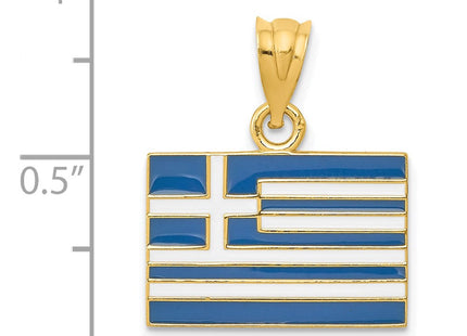 14k Yellow Gold Pendants Style K866 - Classique Jewelry Inc.