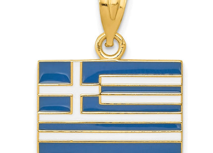 14k Yellow Gold Pendants Style K866 - Classique Jewelry Inc.