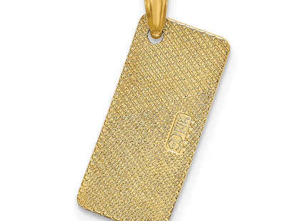 14k Yellow Gold Jewelry Style K8672 - Classique Jewelry Inc.