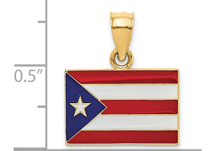 14k Yellow Gold Pendants Style K869 - Classique Jewelry Inc.